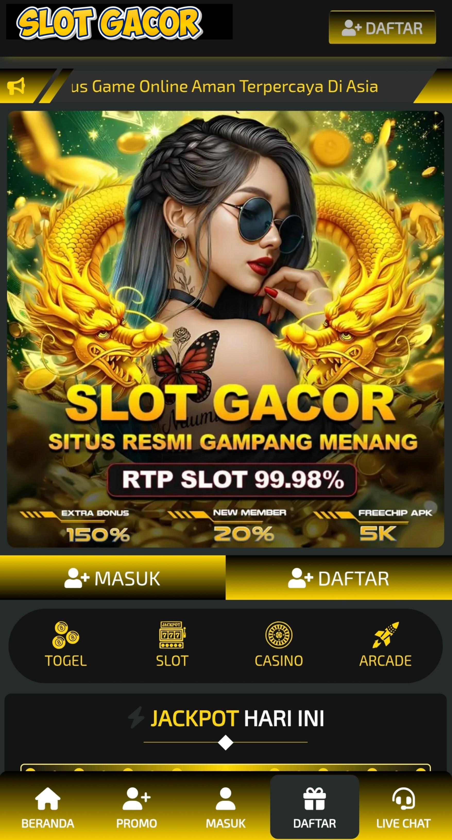 Nikmati pengalaman online yang nyaman di #uye34, situs resmi dengan dukungan penuh serta keamanan terbaik bagi semua pengguna.